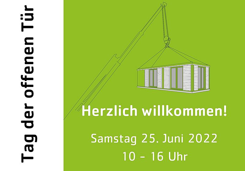 Einladung zum Tag der offenen Tür - Tiny House und Modulhaus zum Besichtigen